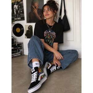 VANS Sk8-Hi High Fruit Skull sneakers women's 5.5 skater grunge emo retro y2k